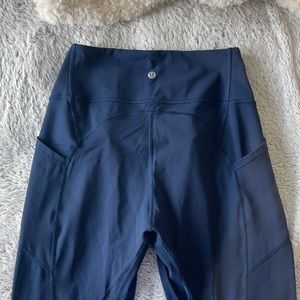 Lululemon navy blue leggings